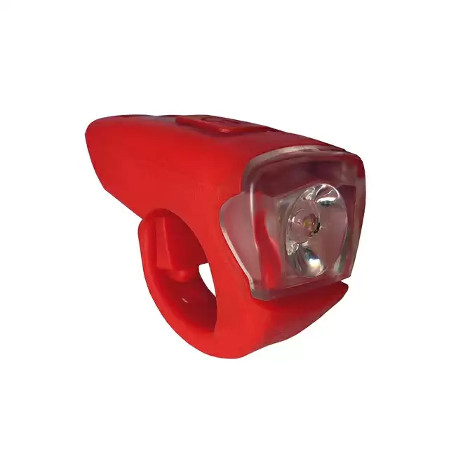 Luz dianteira LED Street USB vermelho - image