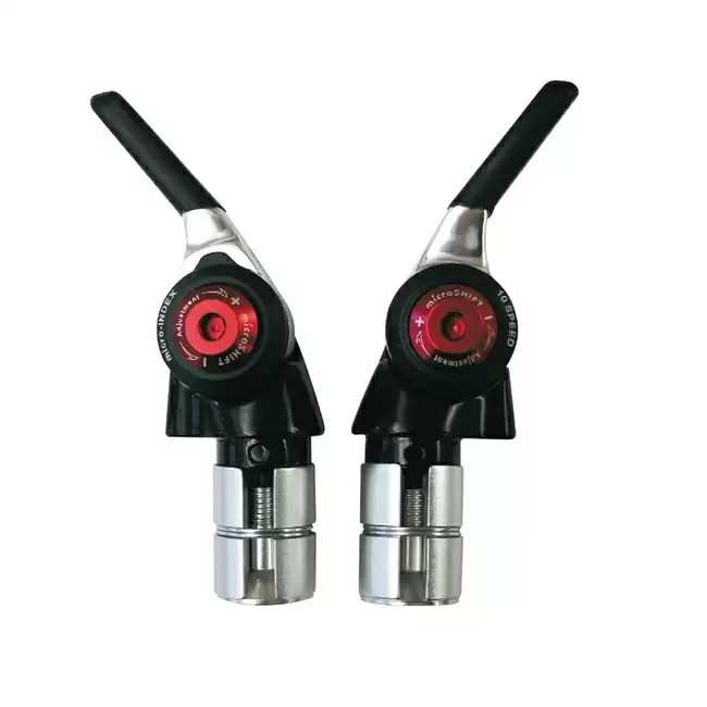 Pair shifters for appendices 11 V Compatible SHIMANO Black - image