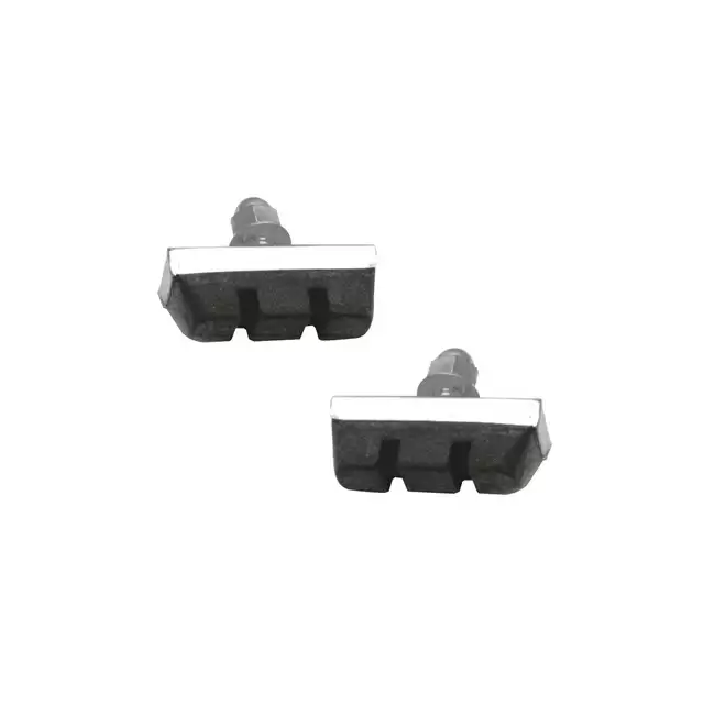 Pair sport brake shoes with nut 40mm - image