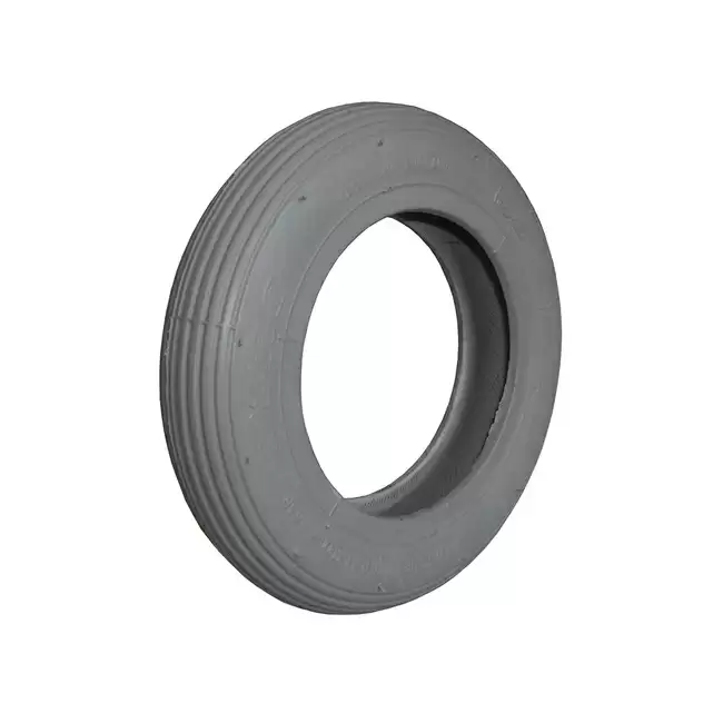 Neumático Superficie Lisa para Silla de Ruedas 6x1-1/4 Gris - image