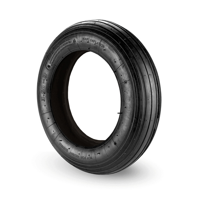 Housse de chariot de remorque 4.80-8 rigide Tubeless noir 62N