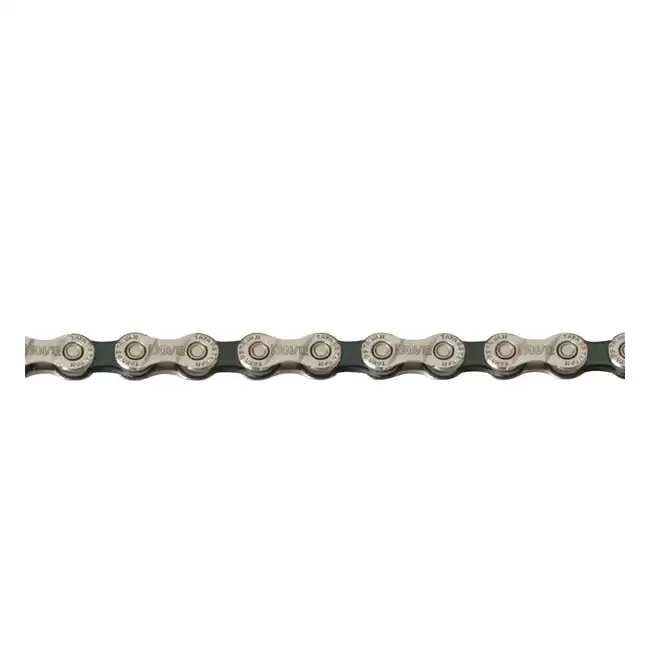 9 speed chain 116 links silver / black - image