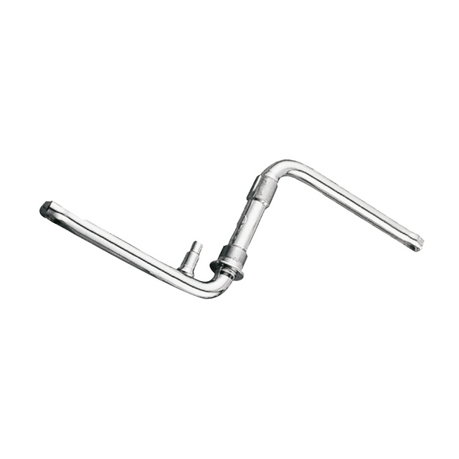 Pédalier Cycle 165mm FAUBER avec Pin Argent