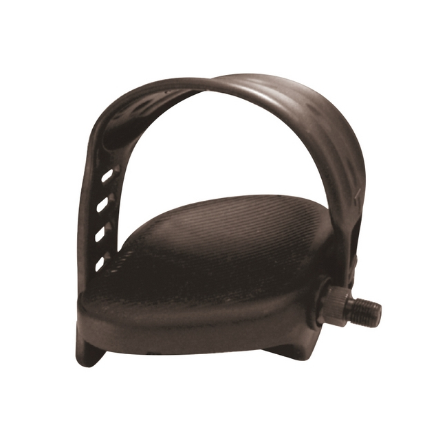 Pedali ciclocamera in nylon nero filetto 1/2'' - 12mm