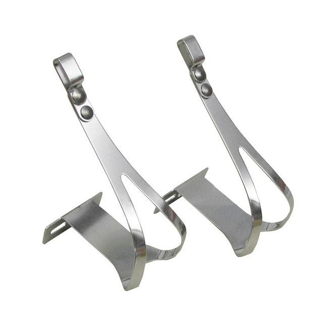 Pair Toe Clip stainless