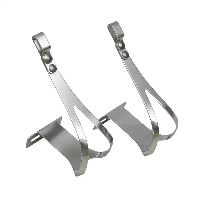 Pair Toe Clip stainless - image