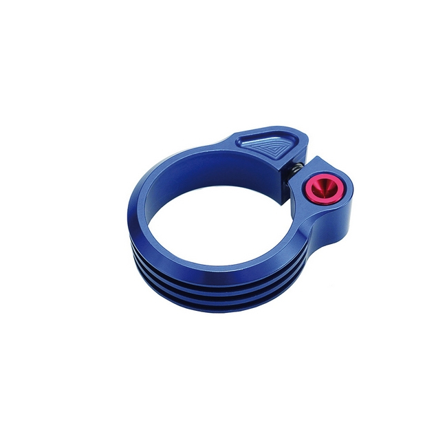 Seat clamps cycle blue 34.9mm
