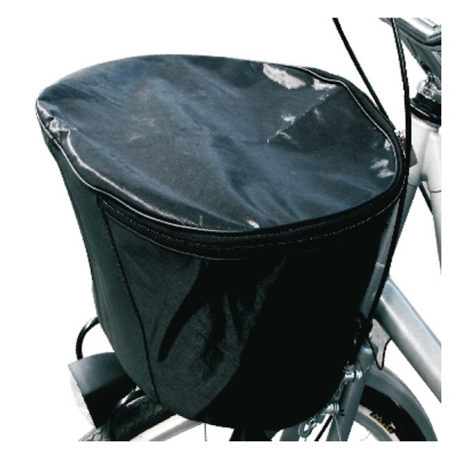 Basket cover nylon with top cap black