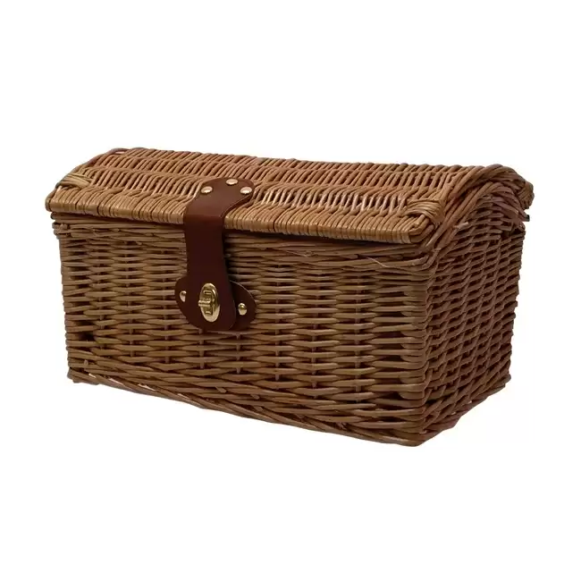 Wicker basket small top case - image