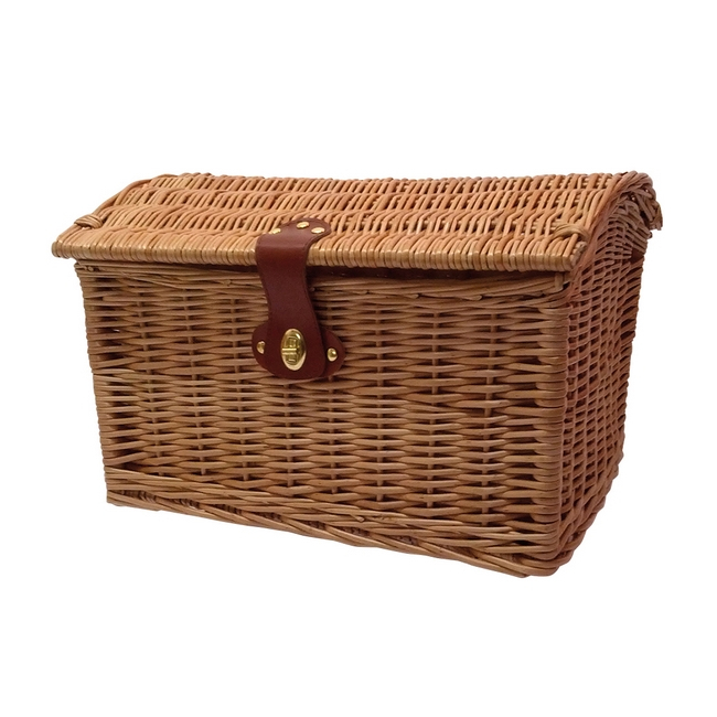 Wicker basket large top case
