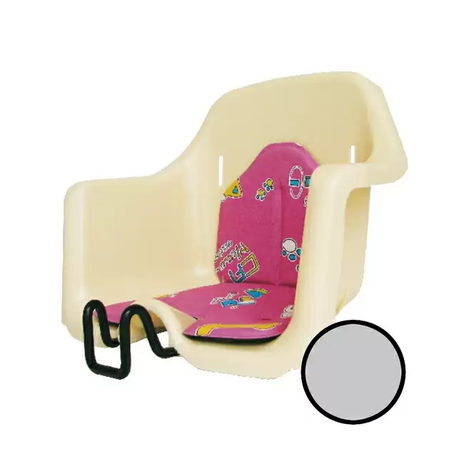 Vordere Montage von Kindersitzen auf Stielen Sohle graue Farbe - image
