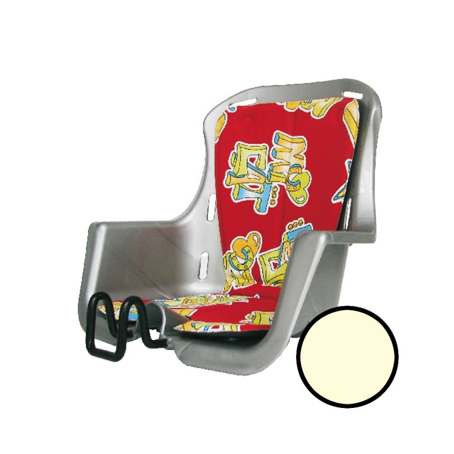 Assentos de bebê de montagem dianteira cor creme Luna
