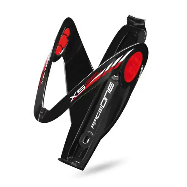 Porte-bidon cycle RACEONE-X5 Noir / Rouge - image