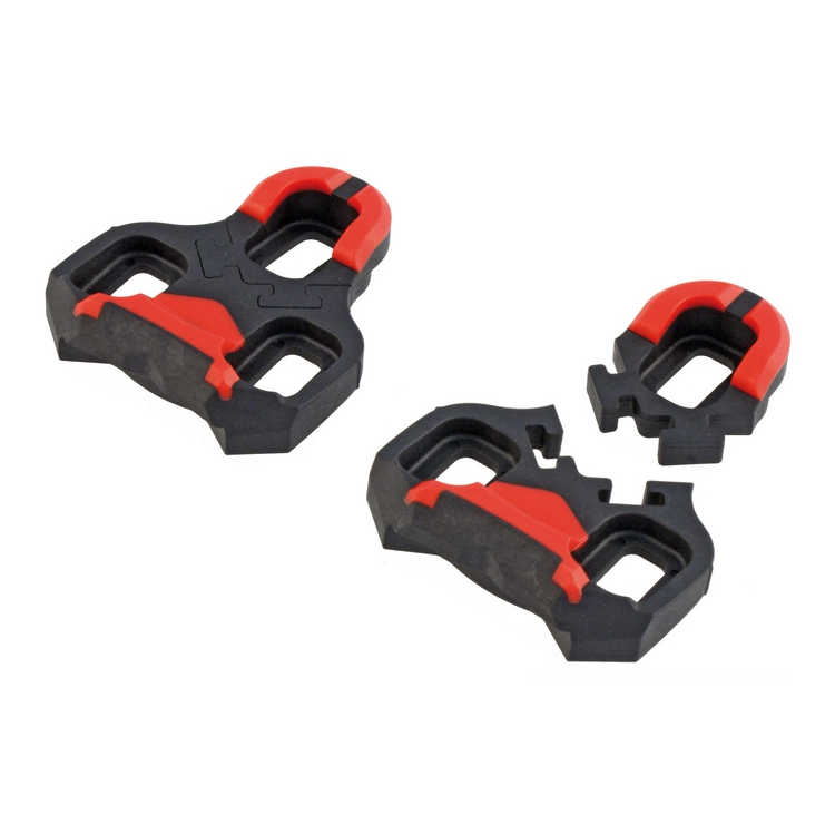 Couple cleats compatible with rotating models keo 7° blister