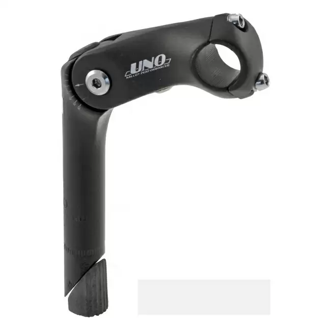 Uno alloy adjustable handle stem 90mm black 22,2mm - image