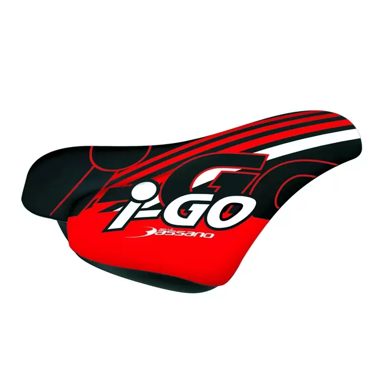 Junior Saddle I-Go Black/Red - image