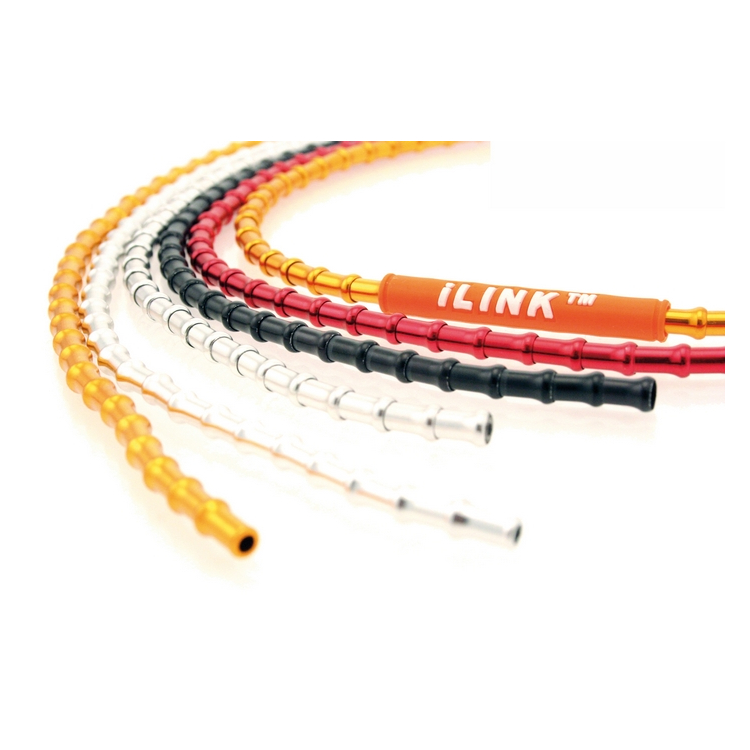 'i link' brake wires/wire outer set, gold
