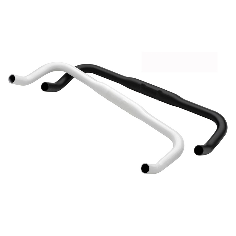 Alloy handlebar for fixed/single speed over size white