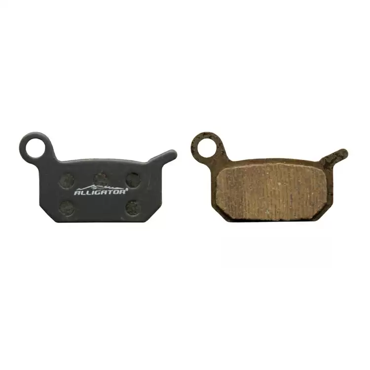 semi-metallic dual compound brake pads suitable for formula - image