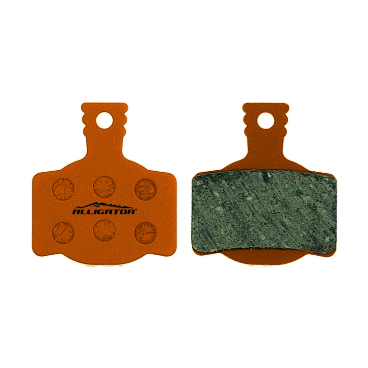 Pair of Organic Pads Disk Brakes for Magura MT 2 Pistons