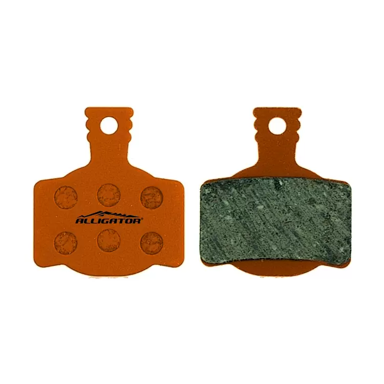 Pair of Organic Pads Disk Brakes for Magura MT 2 Pistons - image