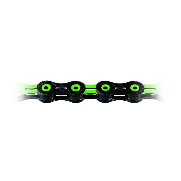 Chaine 10 vitesses x10sl dlc vert/noir - image