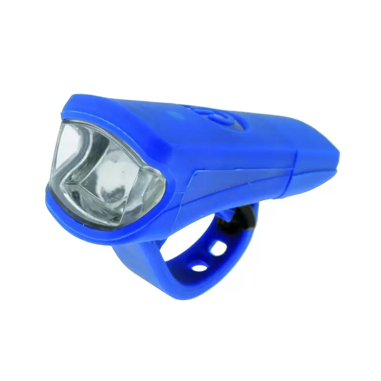 Fanalino anteriore Iride silicone attacco USB blu - image