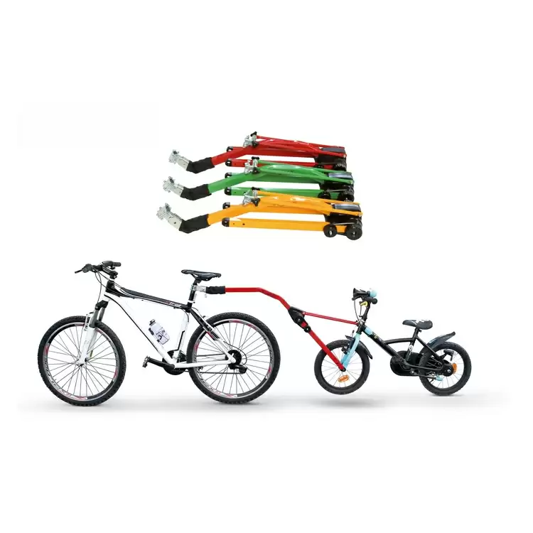 Child Bicycle Tow Bar Trail Angel RED - image