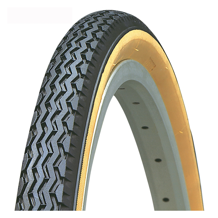 Neumático K133 24'' Road 24x1-3/8'' Wire Negro/Blanco