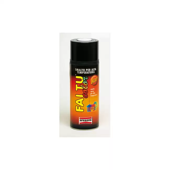 Spray paint matt black High Temperature 400ml - image