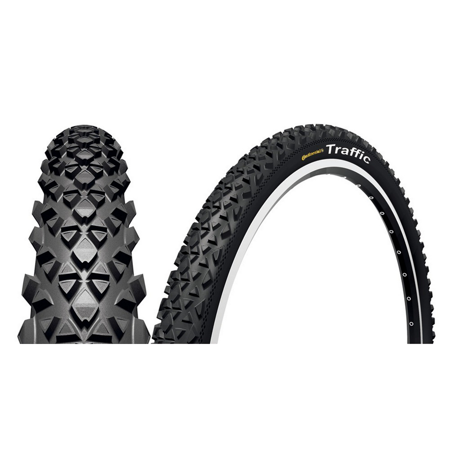Tire Conti Traffic 2009 26x2.1.0'' Wire Black