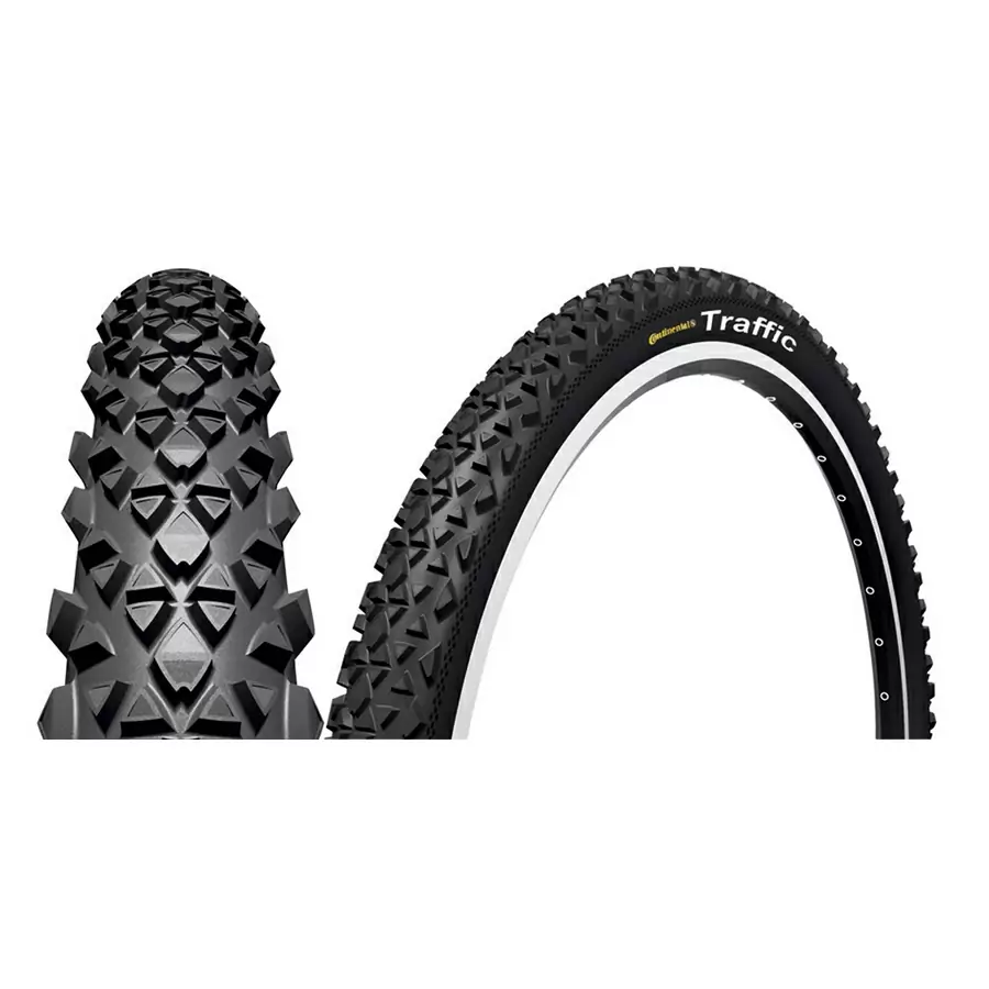 Tire Conti Traffic 2009 26x2.1.0'' Wire Black - image