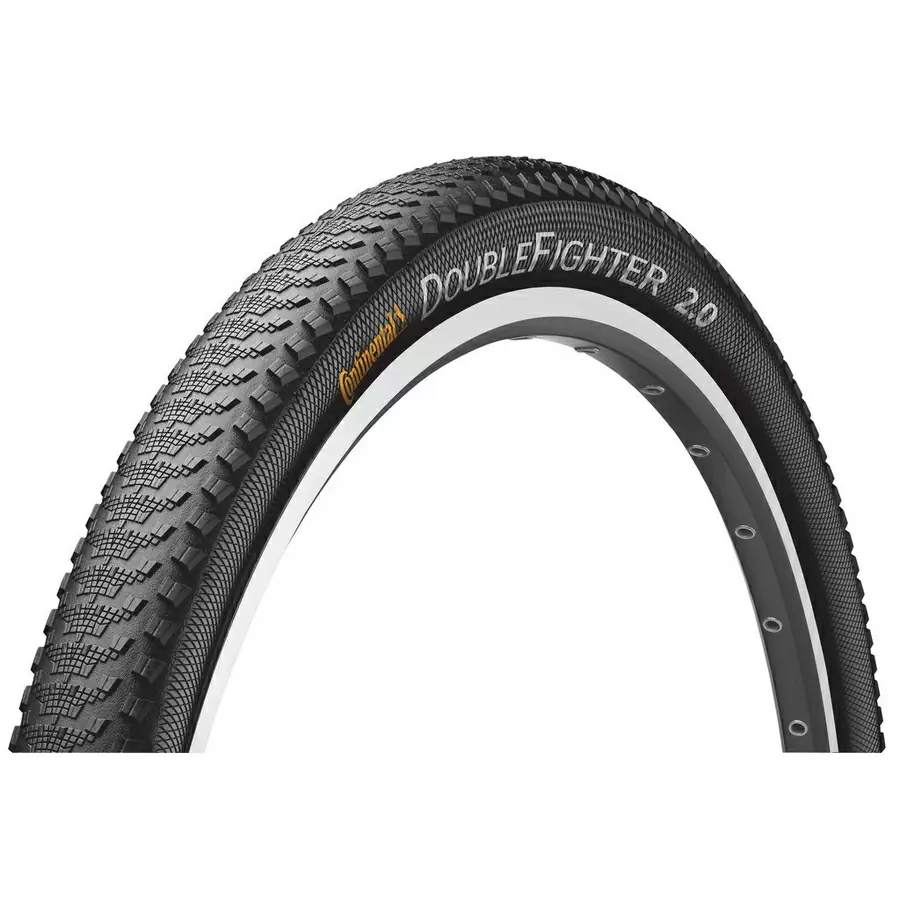 Tire Double Fighter III 26x1.90'' 50-559 Wire Black - image