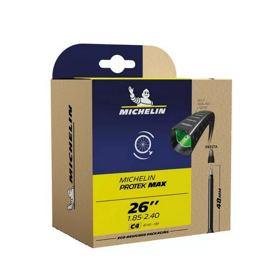 Inner Tube 26x1.85'' / 2.40'' PROTEK C4 Presta Valve 48mm - image