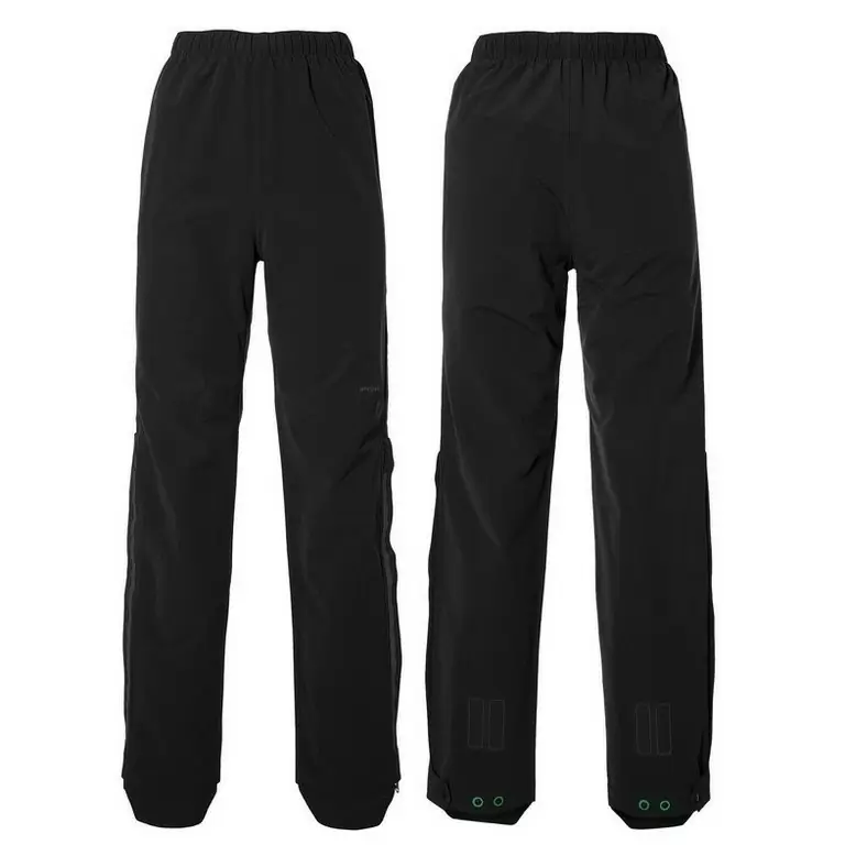 Pantaloni Antipioggia Donna Mosse Nero Taglia XS - image