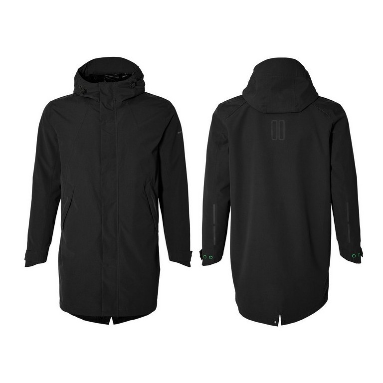 Parka Antipioggia Mosse Nero Taglia XL