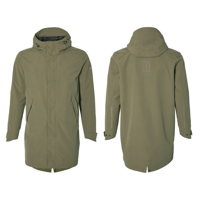 Parka Antipioggia Mosse Verde Taglia XL