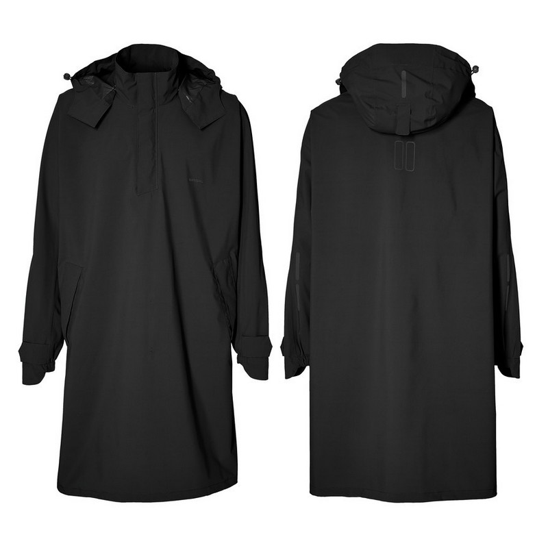Mosse Poncho de Lluvia Negro Talla M/L