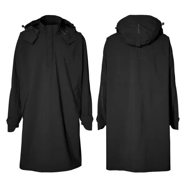 Mosse Poncho de Lluvia Negro Talla M/L - image