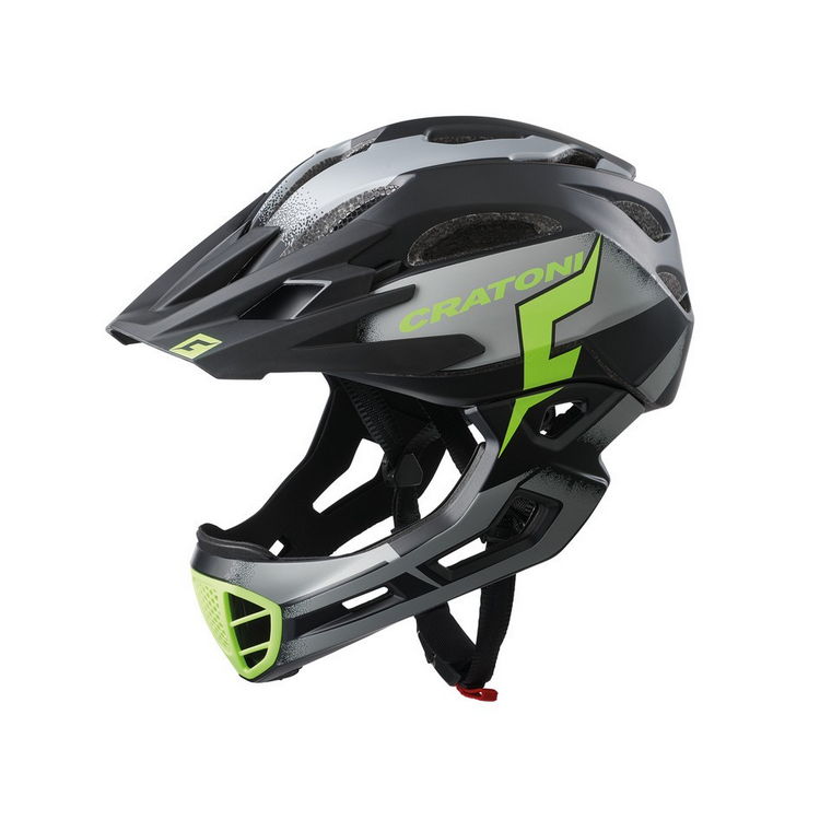 C-maniac pro helmet M / L (54-58cm) black / matt lime