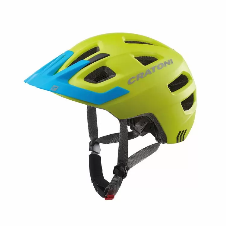 Casco Bambino Maxster Pro Lime/Blu Taglia XS/S (46-51cm) - image
