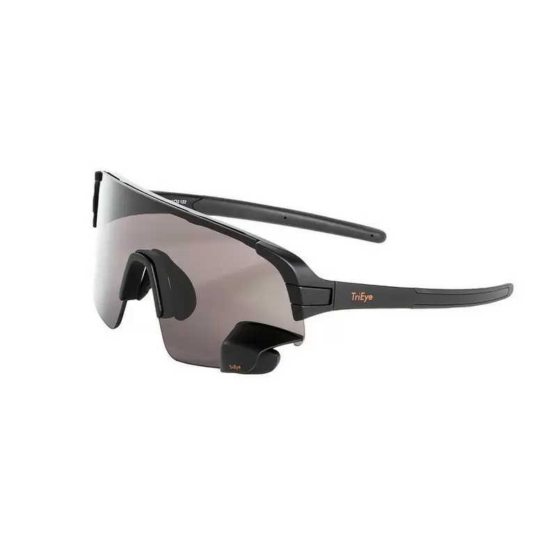 Sports glasses. View Sport Basic Black frame smoke lenses size S - image