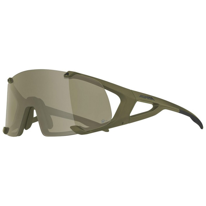 Gafas de sol Hawkeye Q-Lite Montura espejo verde mate