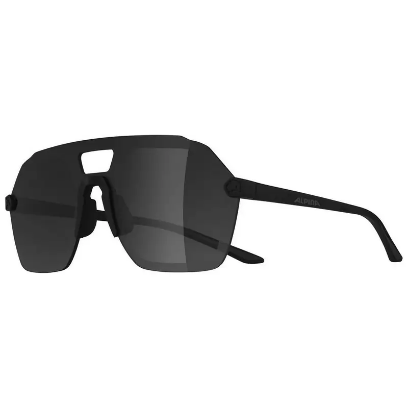 Beam I Mirrored Black Frame Sunglasses - image
