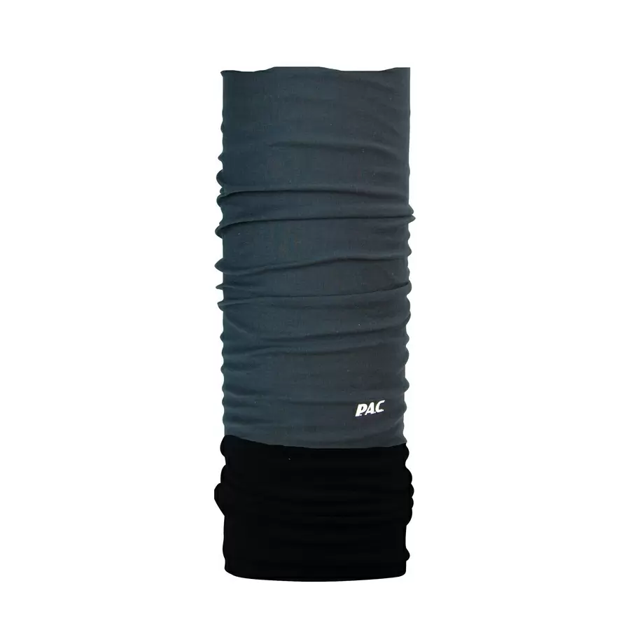 Bandanna fleece made of microfiber total black 8865-027 - image