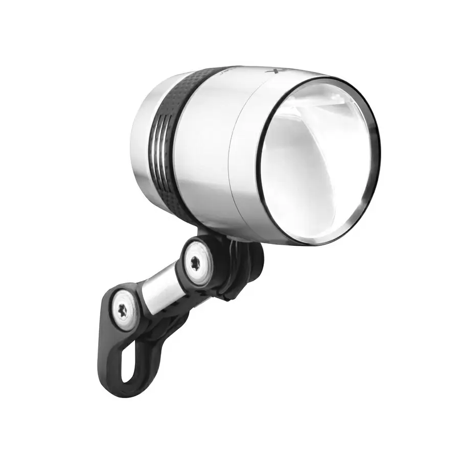 headlight led reflector lumotec iq-x rt senso plus silver - image