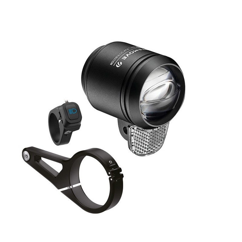 AE-130 light for E-Bikes with right support