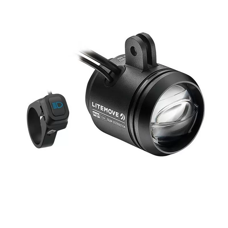 AE-200 light for Speed Pedelecs adapter above - image