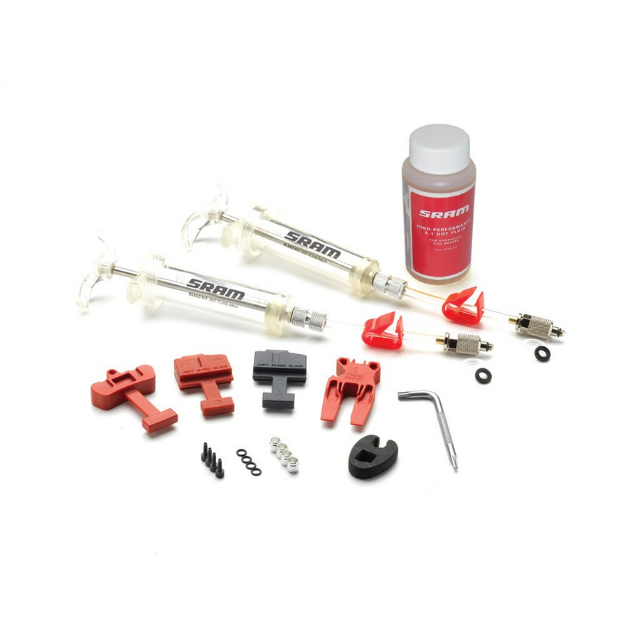 Pro Bleed Kit professional bleed kit for Avid / Sram brakes DOT 5.1 oil included.