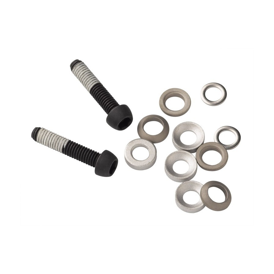 Flat Mount Titanium Bremssattel Befestigungsschrauben 22mm 2 Stück